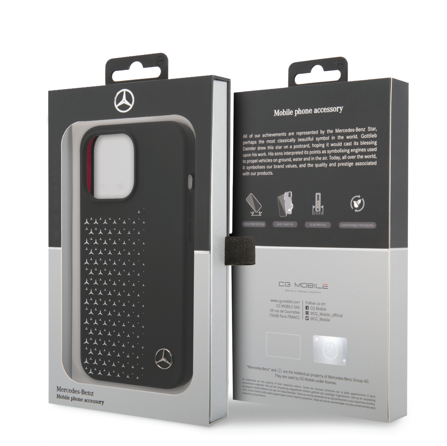 MERCEDES BENZ Cover iPhone 14 PRO MAX MERCEDES BENZ Cover iPhone 14 PRO MAX